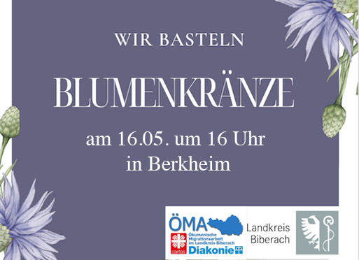 Blumenkranzbasteln Berkheim